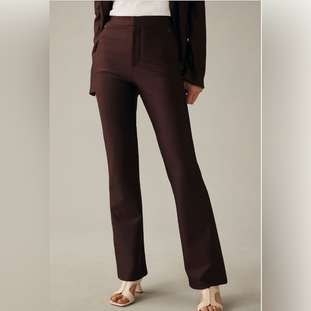Good American compression shine bootcut trouser